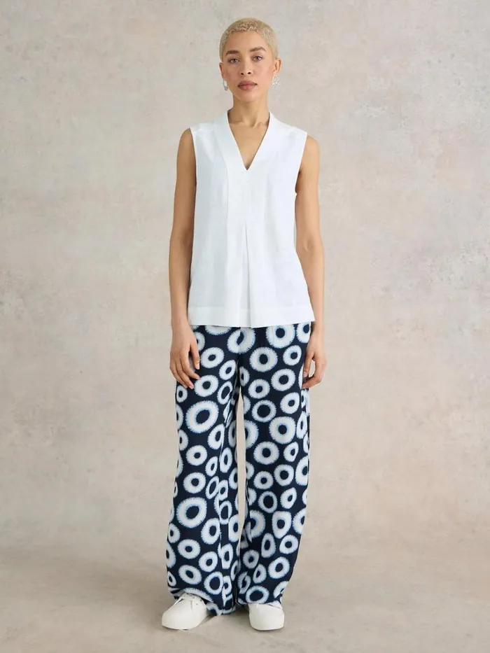 Women SHIRTS and BLOUSES White Stuff CELIA JERSEY MIX SHIRT Brilliant White