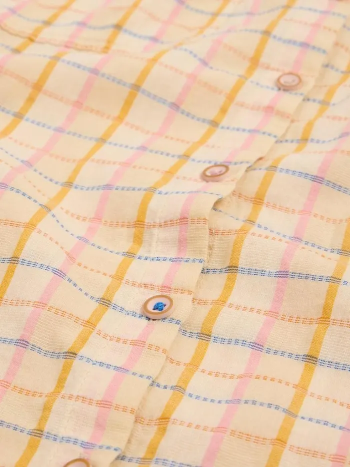 Women SHIRTS and BLOUSES White Stuff Ellie Check Shirt Natural Multi