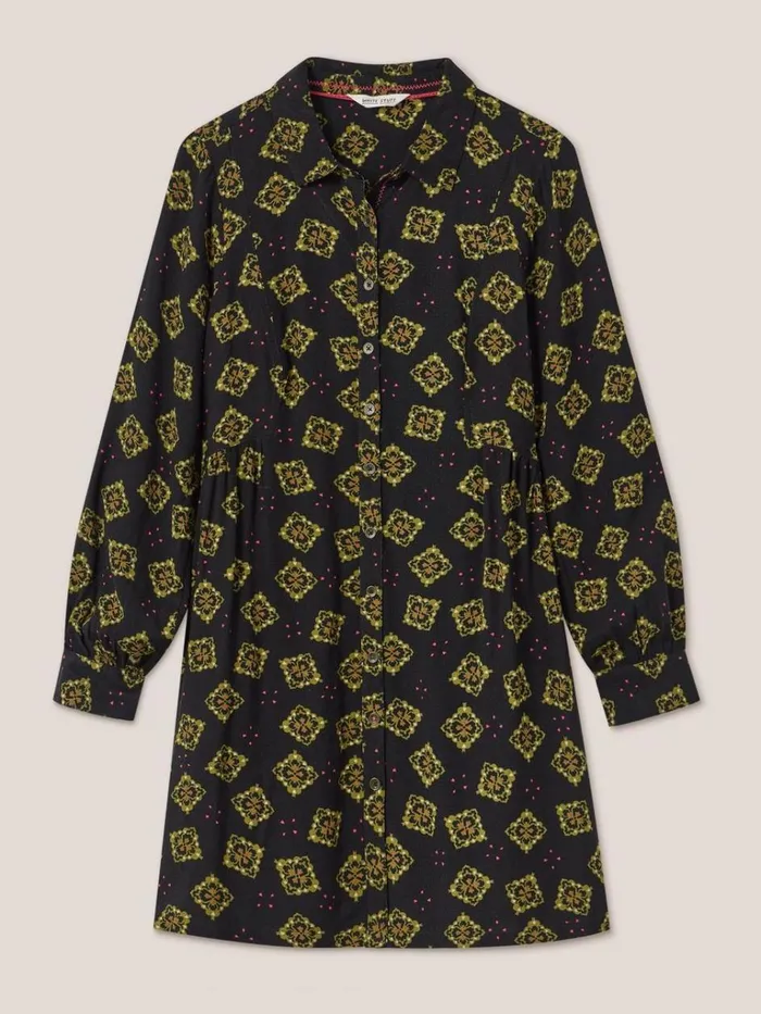 Women SHIRTS and BLOUSES White Stuff Farley Eco Vero Tunic Black Multi