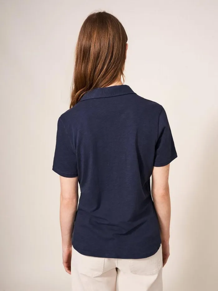 Women SHIRTS and BLOUSES White Stuff Penny Pocket Jersey Shirt French Navy Women SHIRTS and BLOUSES White Stuff Penny Pocket Jersey Shirt French Navy