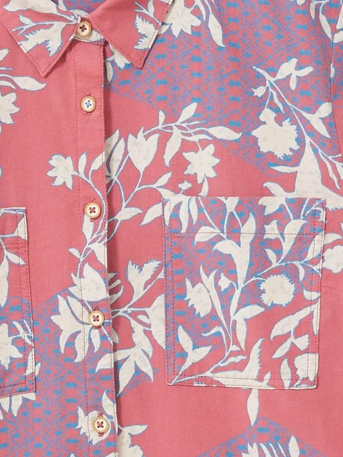 Women SHIRTS and BLOUSES White Stuff Sophie Organic Cotton Shirt Red Print Women SHIRTS and BLOUSES White Stuff Sophie Organic Cotton Shirt Red Print