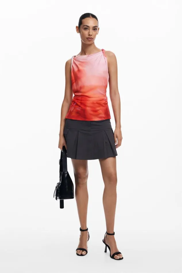 Women Shirts And Blouses Desigual Tiedye Tank Top