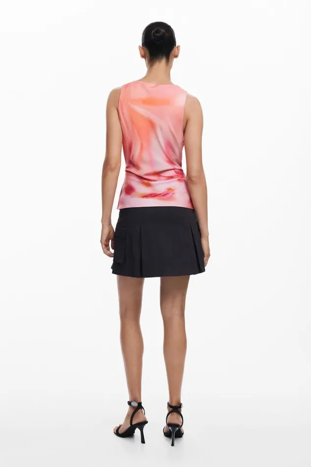 Women Shirts And Blouses Desigual Tiedye Tank Top