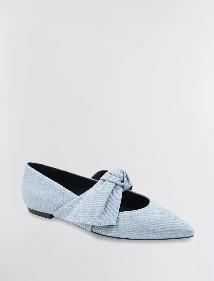 Women Shoes BCBG Prely Ballet Flat Denim