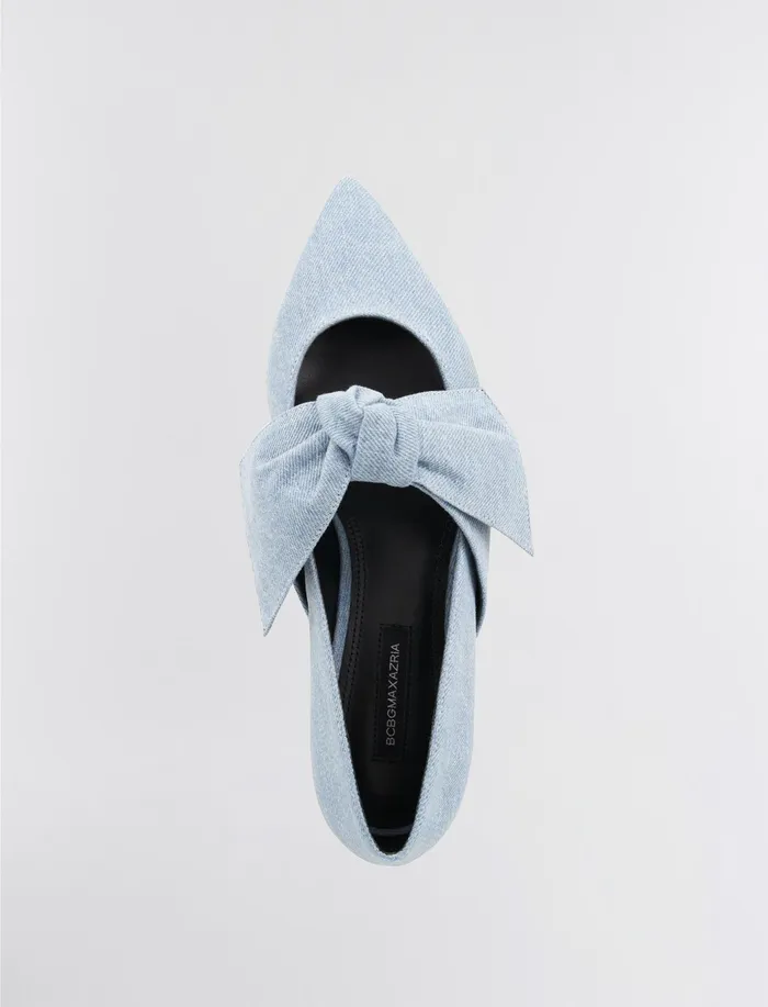 Women Shoes BCBG Prely Ballet Flat Denim