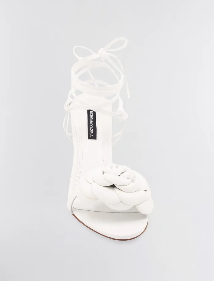 Women Shoes BCBG Tanni Sandal Heel White
