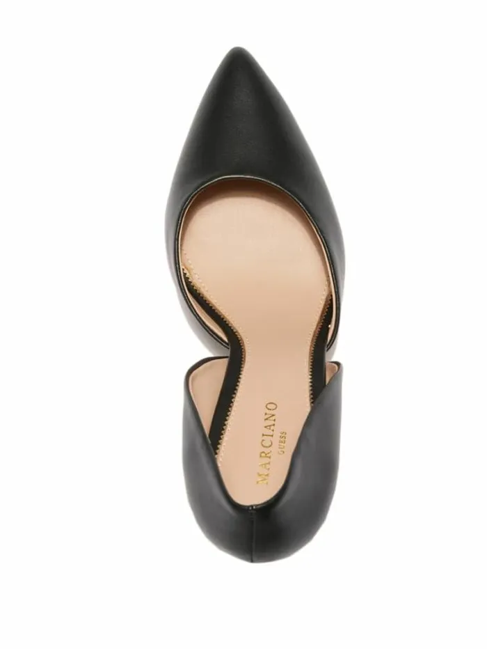 Women Shoes Marciano Heartbreaker Leather D039Orsay Pump Black Women Shoes Marciano Heartbreaker Leather D039Orsay Pump Black