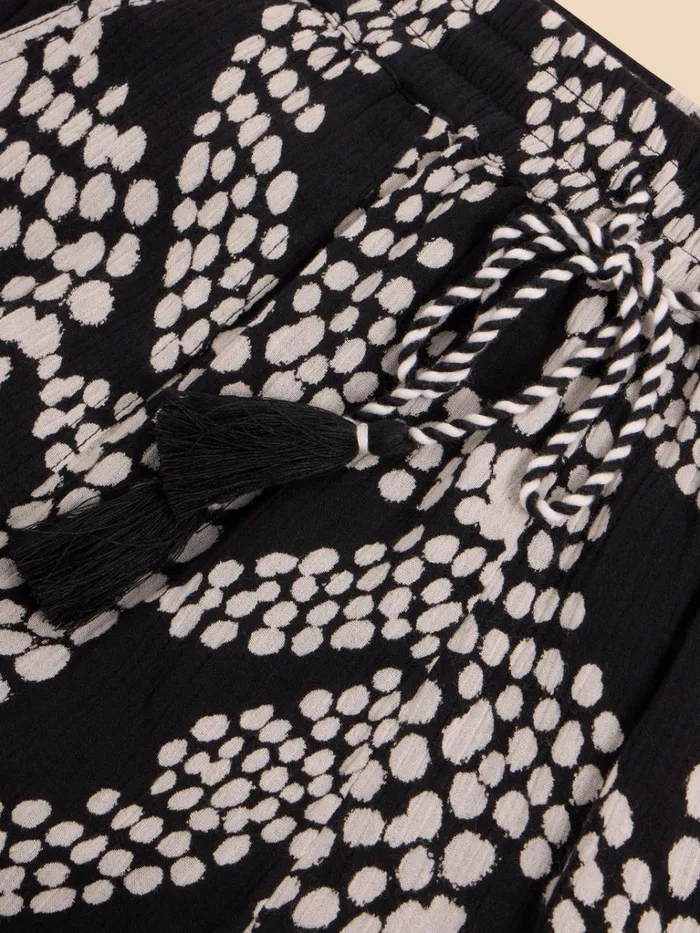 Women SHORTS White Stuff Bella Short Black Multi Women SHORTS White Stuff Bella Short Black Multi