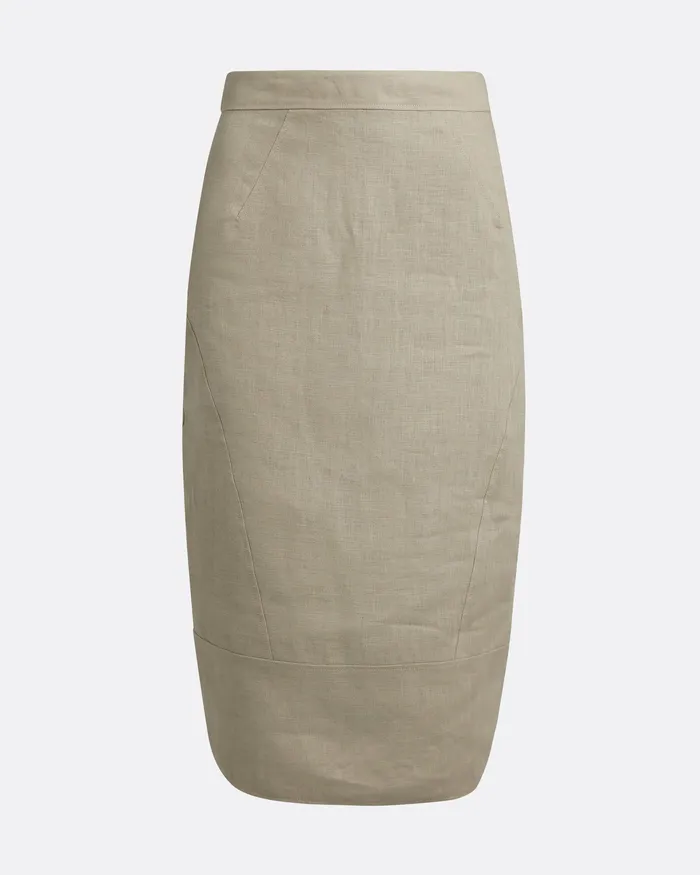 Women Skirts Safiyaa Marta Stone Skirt Stone