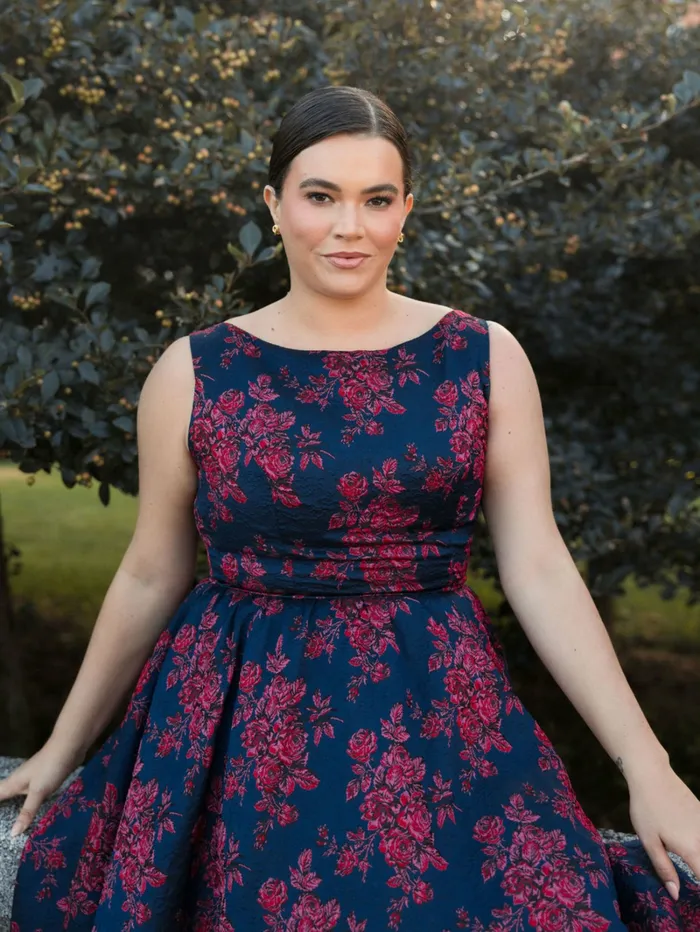 Women Sleeveless Floral Embroidered Dress Midnight Multi Plus Size Dresses Mac Duggal Women Sleeveless Floral Embroidered Dress Midnight Multi Plus Size Dresses Mac Duggal