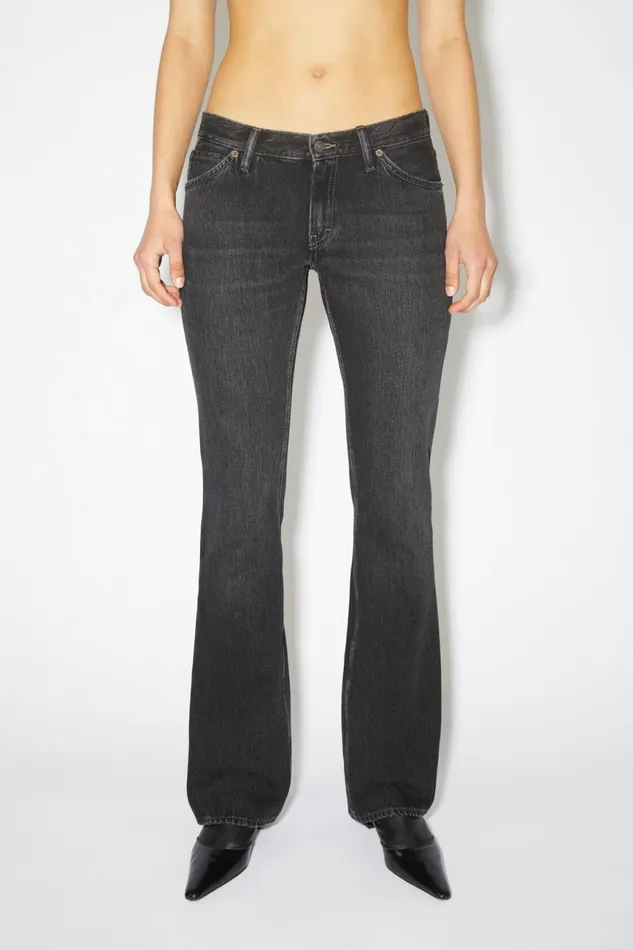 Women Slim Fit Jeans 8211 2005 Black Acne Studios Jeans