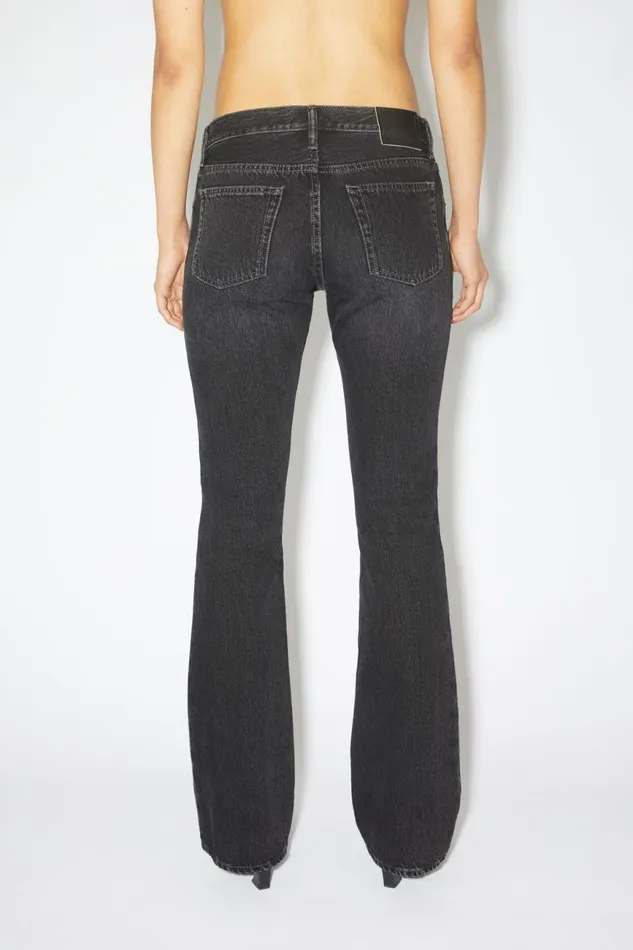 Women Slim Fit Jeans 8211 2005 Black Acne Studios Jeans