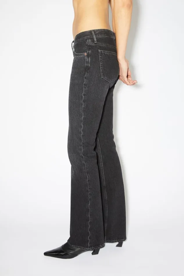 Women Slim Fit Jeans 8211 2005 Black Acne Studios Jeans