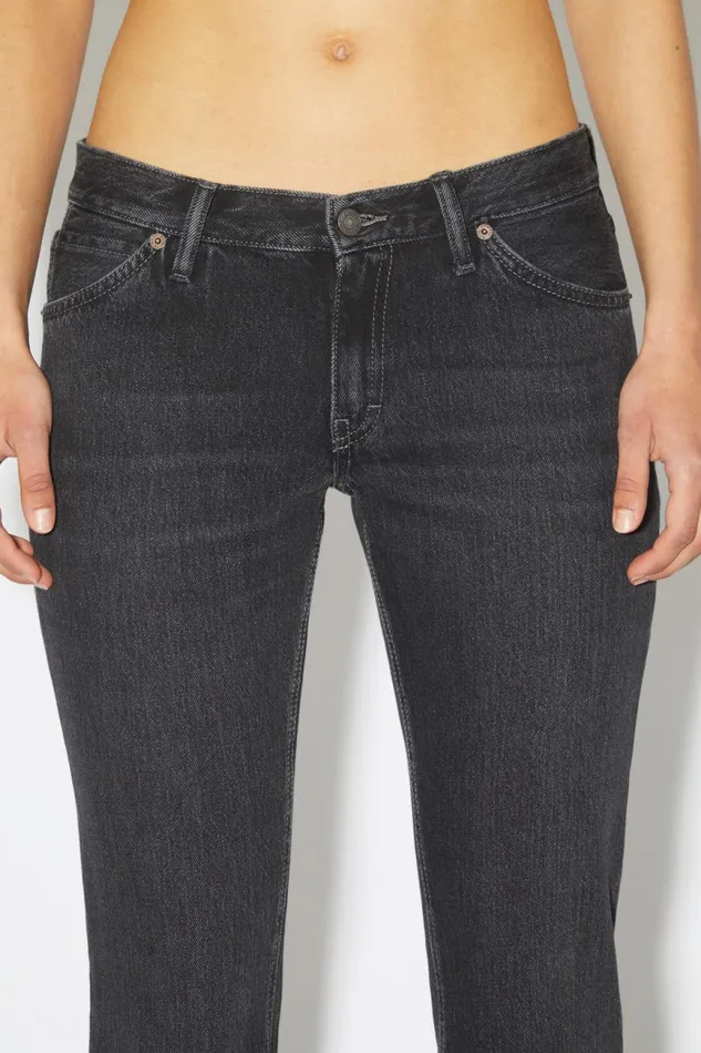 Women Slim Fit Jeans 8211 2005 Black Acne Studios Jeans