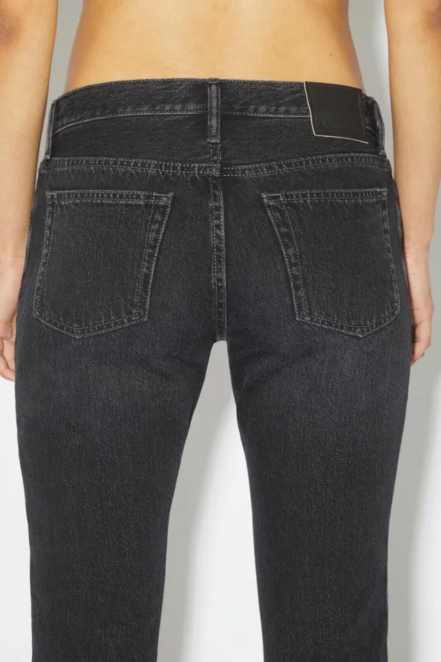 Women Slim Fit Jeans 8211 2005 Black Acne Studios Jeans