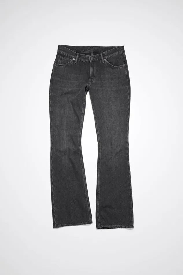 Women Slim Fit Jeans 8211 2005 Black Acne Studios Jeans