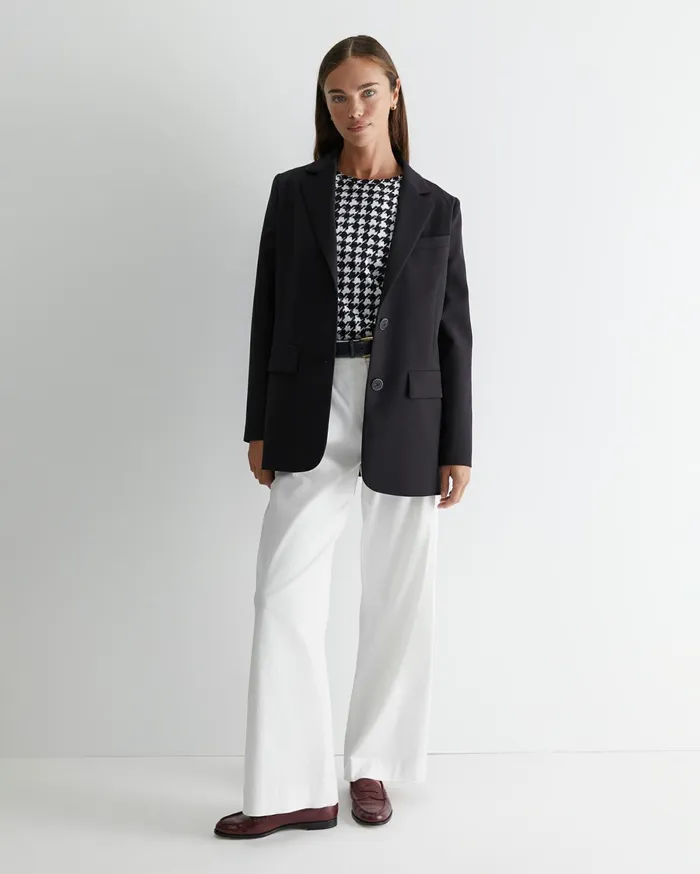 Women Sportscraft Blazers Bianca Relaxed Wool Blazer Black