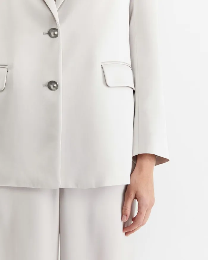 Women Sportscraft Blazers Harlow Sateen Blazer Pearl