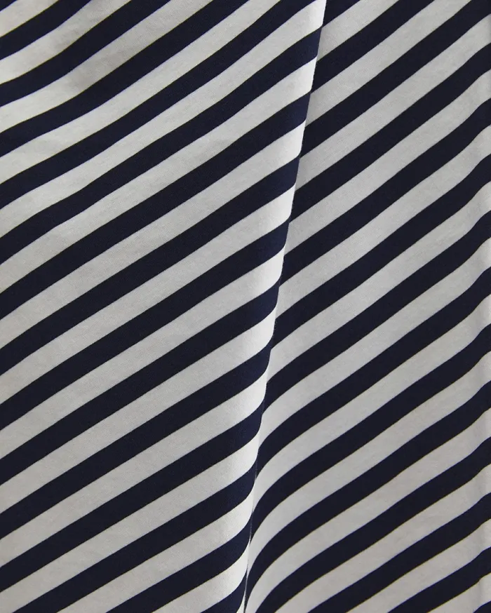 Women Sportscraft Dresses Tie Mercerised Cotton Jersey Dress Whitenavy