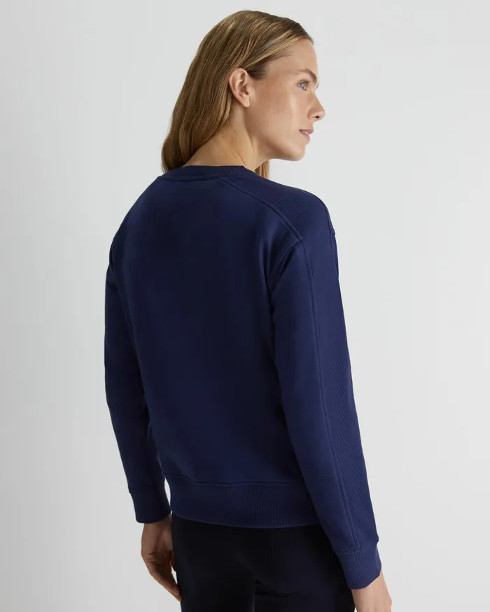 Women Sportscraft Knits and Cardigans SC Crew Logo Sweat Navy