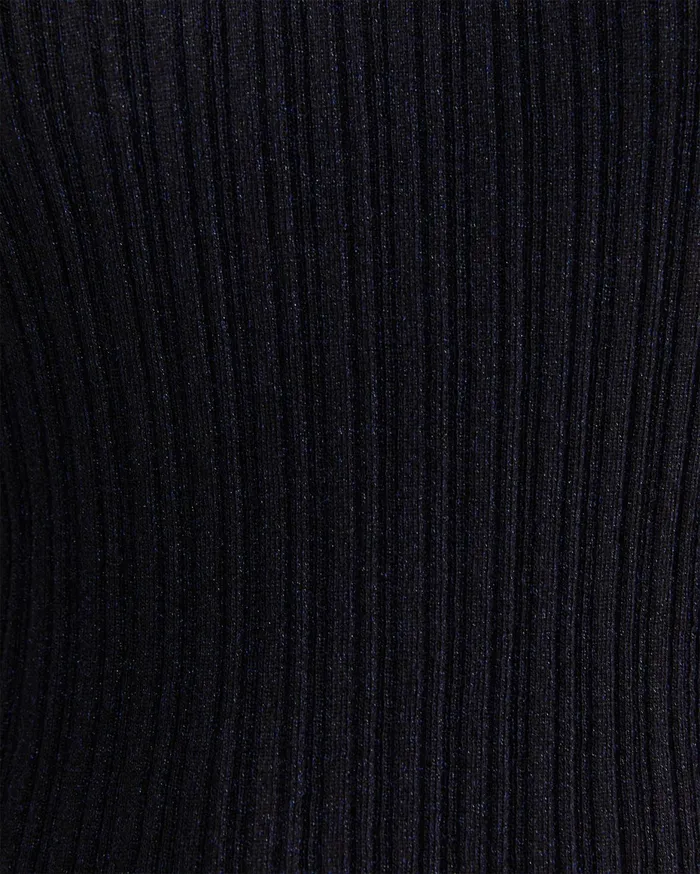 Women Sportscraft Knits and Cardigans Sparkling Rib Knit Tee Navy