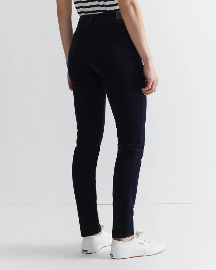 Women Sportscraft Pants Cleo Cord Jean Navy