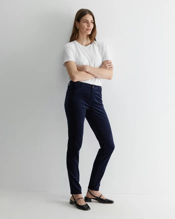 Women Sportscraft Pants Cleo Velvet Pant Navy