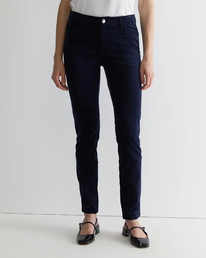 Women Sportscraft Pants Cleo Velvet Pant Navy