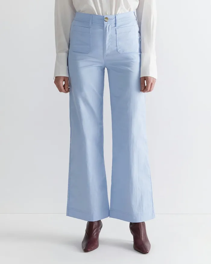 Women Sportscraft Pants Evie Wide Leg Pant Pale Blue
