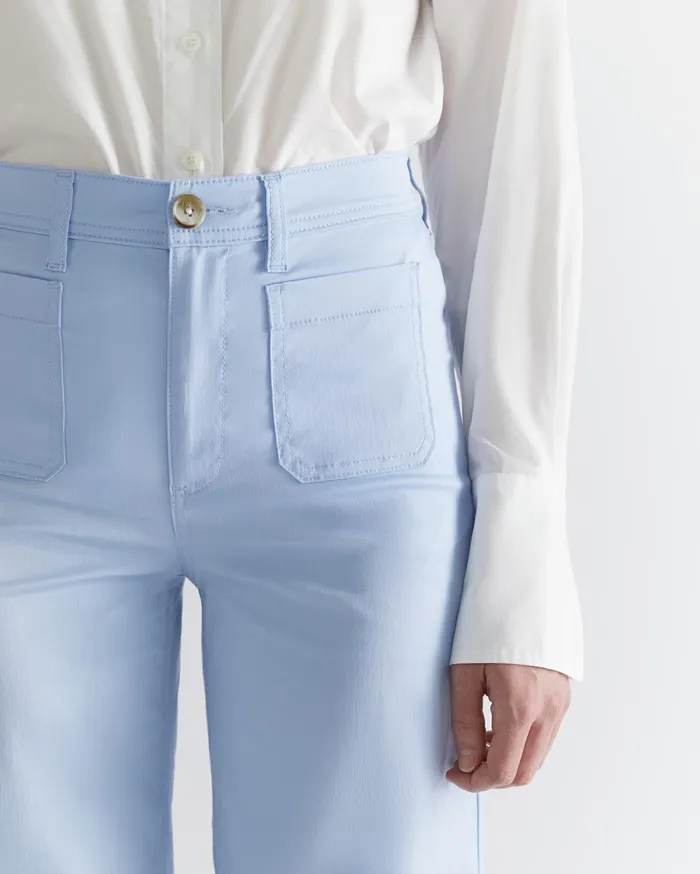 Women Sportscraft Pants Evie Wide Leg Pant Pale Blue