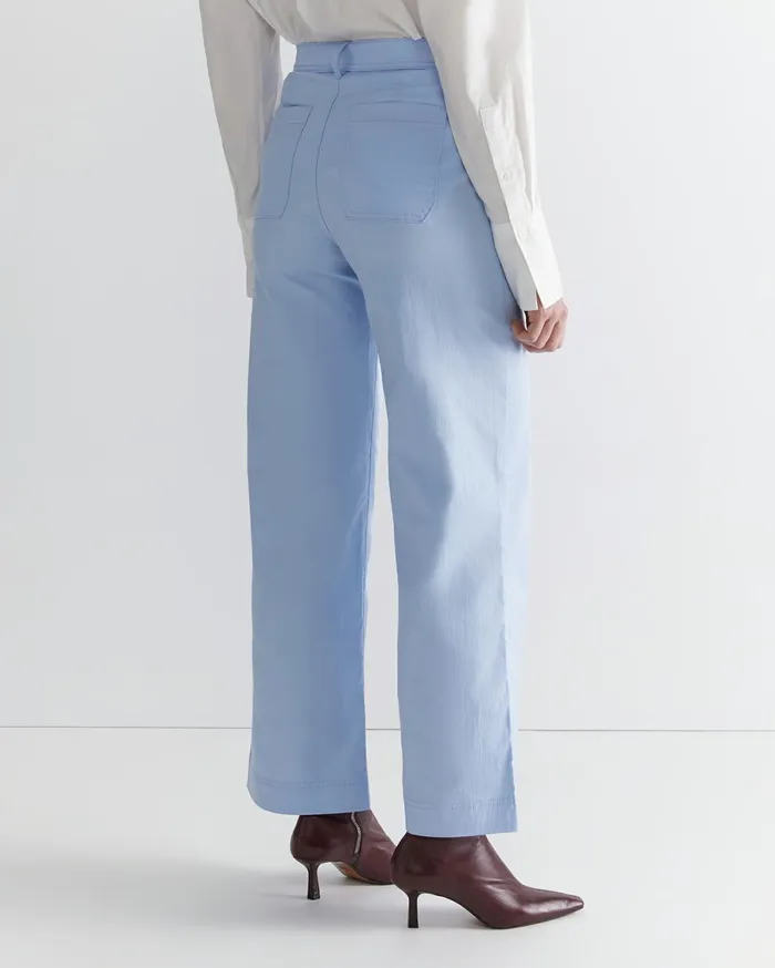 Women Sportscraft Pants Evie Wide Leg Pant Pale Blue