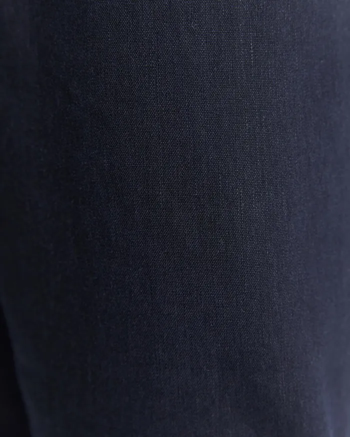 Women Sportscraft Pants Rosa Crop Linen Pant Classic Navy