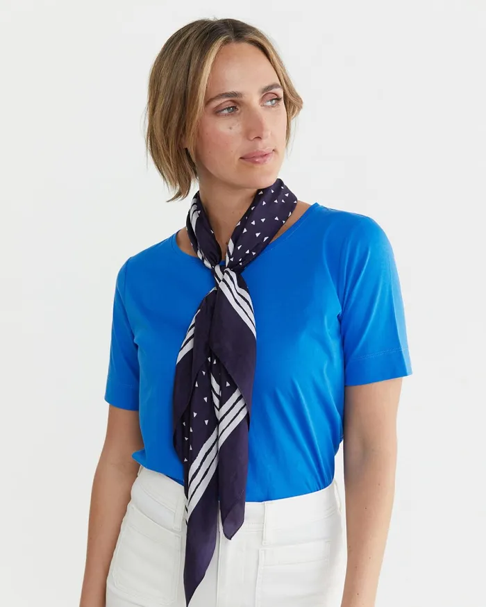 Women Sportscraft Scarves Bermuda Scarf Navy Multi