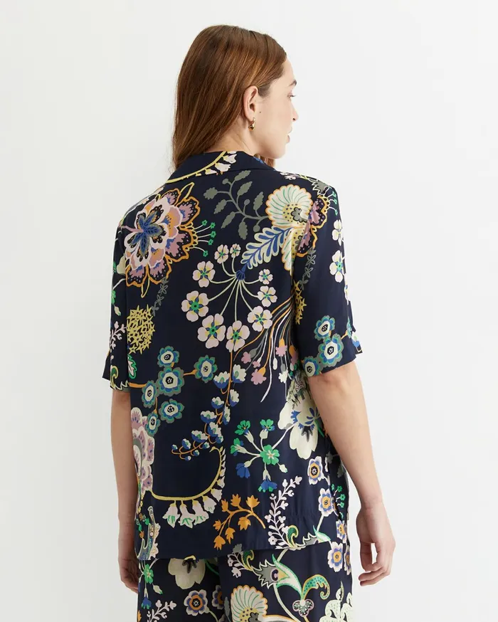 Women Sportscraft Shirts Symphony Liberty Short Sleeve Shirt Multi