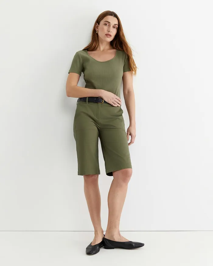 Women Sportscraft Shorts Laura Chino Short Khaki