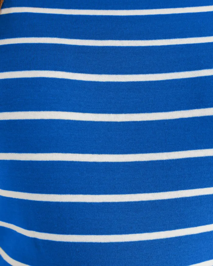 Women Sportscraft Tops and Tees Heidi Boat Neck Half Sleeve Tee Bluewhite