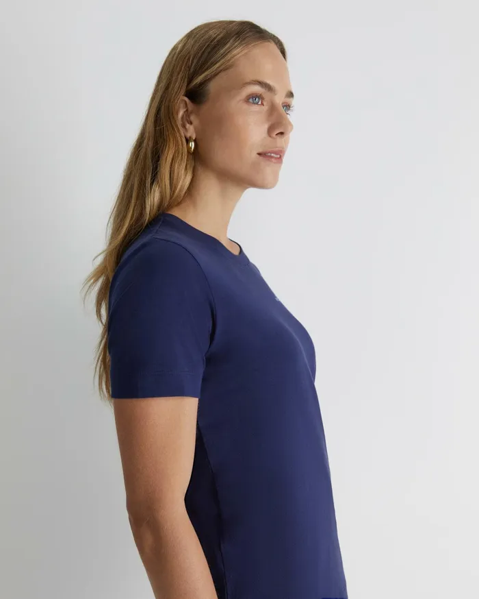 Women Sportscraft Tops and Tees SC Logo Tee Navy