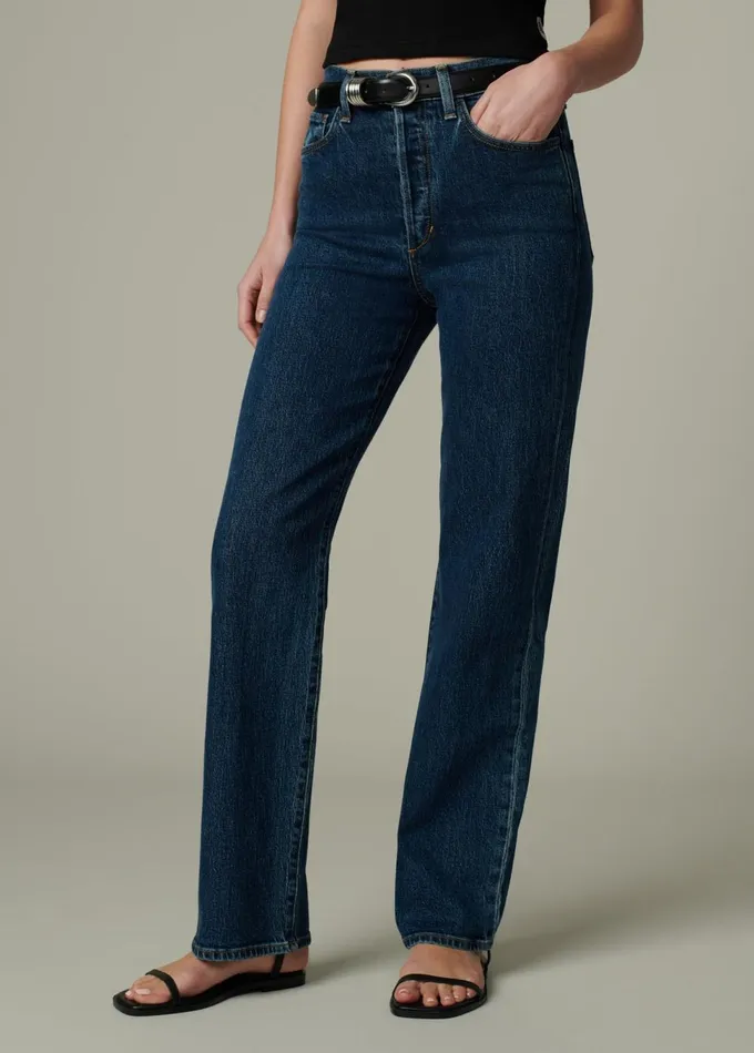 Women Straight Joe039s Jeans THE MARGOT First Step