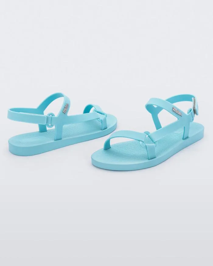 Women Sun Downtown Light Blue Melissa Sandals