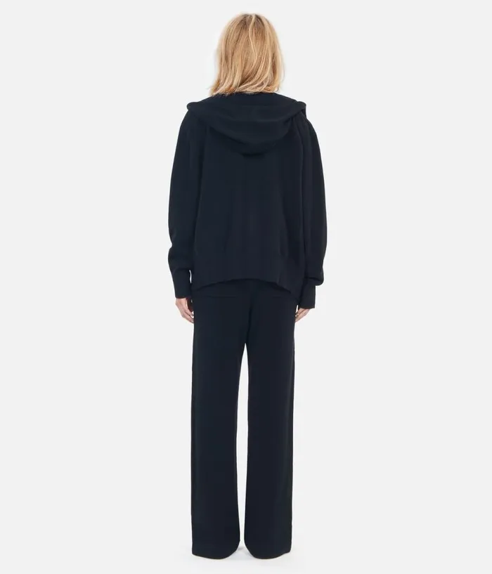 Women Sweaters THE KOOPLES Black Wool And Cashmere Hoodie