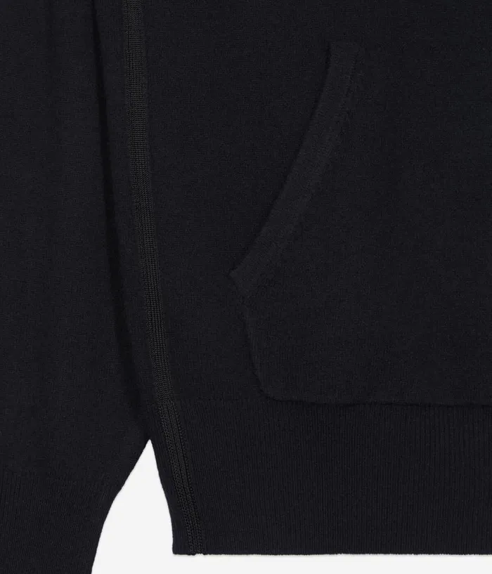Women Sweaters THE KOOPLES Black Wool And Cashmere Hoodie