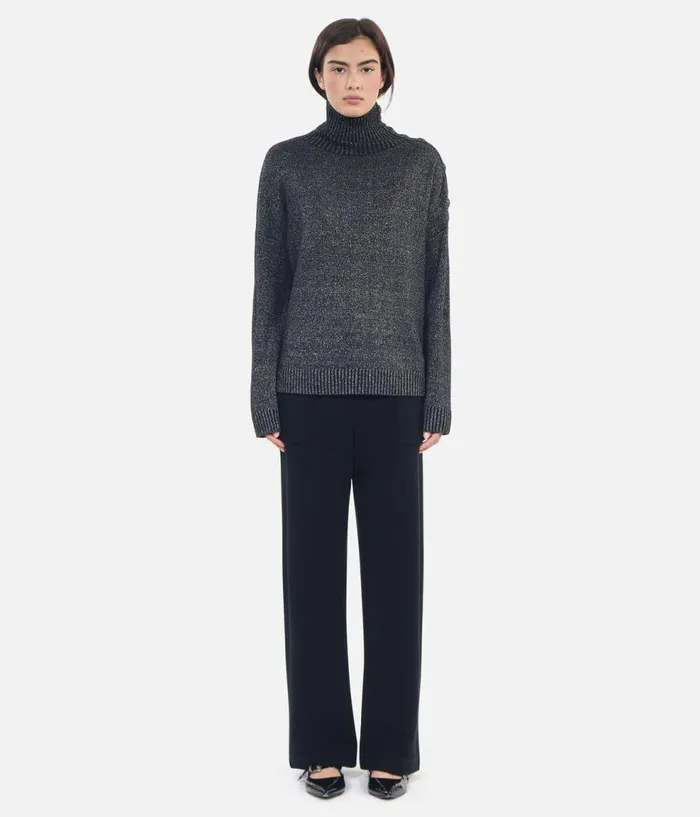 Women Sweaters THE KOOPLES Black Wool And Cashmere Sweater