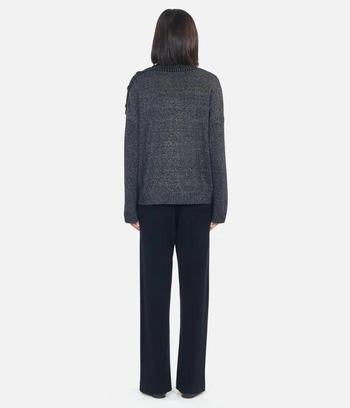 Women Sweaters THE KOOPLES Black Wool And Cashmere Sweater