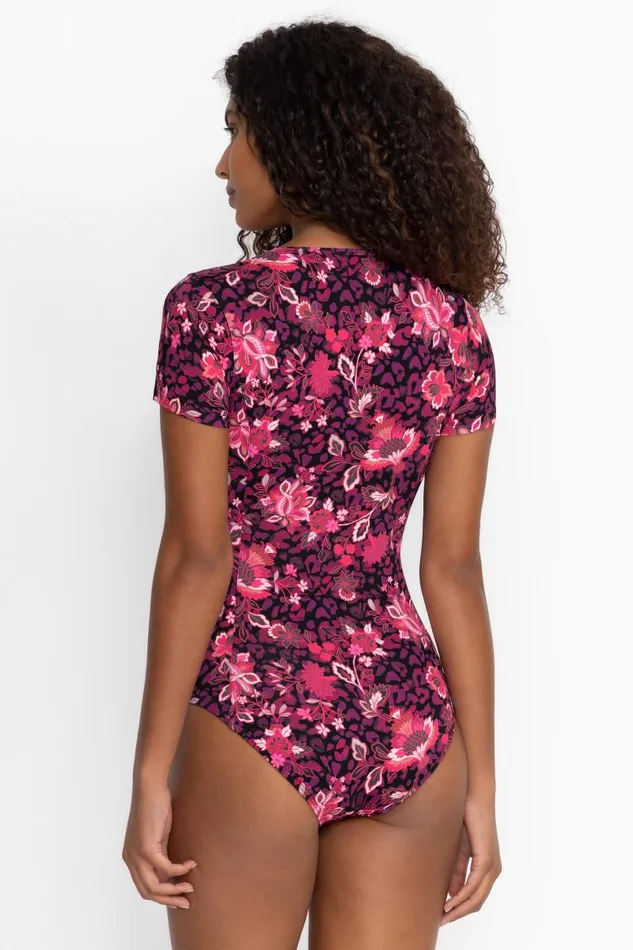 Women Swim and Resort Johnny Was MACHILA SHORT SLEEVE ONE PIECE Machila Women Swim and Resort Johnny Was MACHILA SHORT SLEEVE ONE PIECE Machila