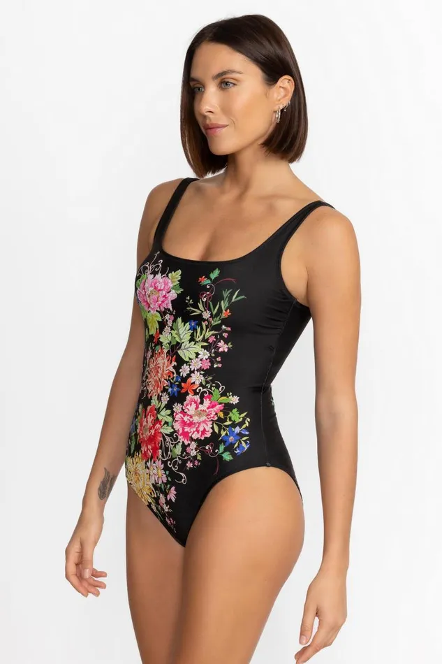 Women Swim and Resort Johnny Was METALLI NOTTE TANKSUIT ONE PIECE Metalli Notte