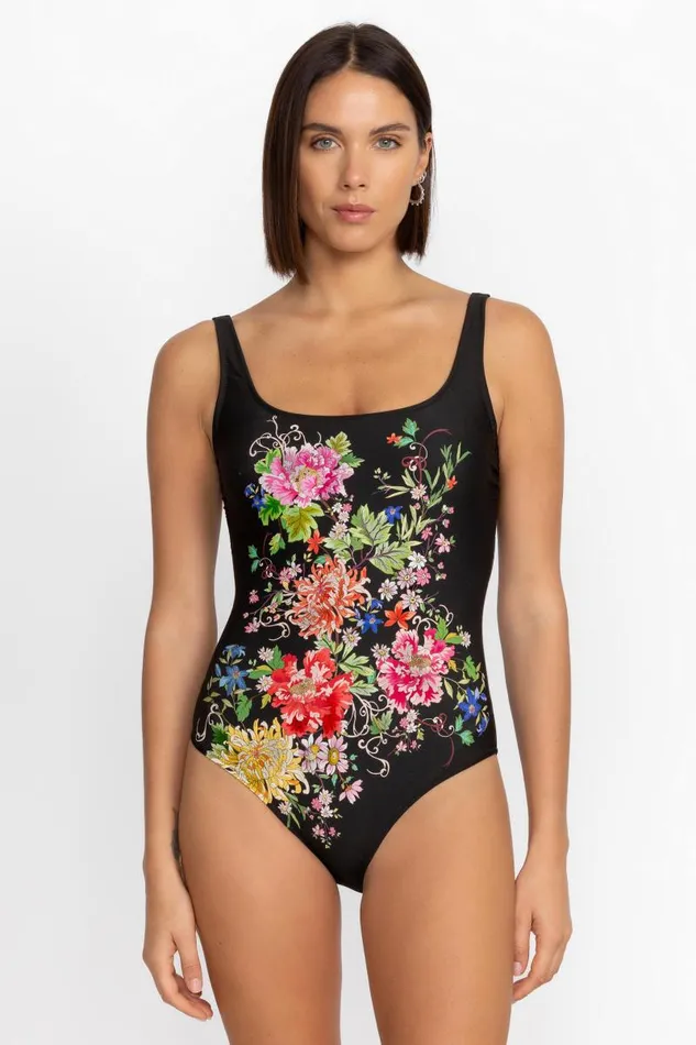 Women Swim and Resort Johnny Was METALLI NOTTE TANKSUIT ONE PIECE Metalli Notte