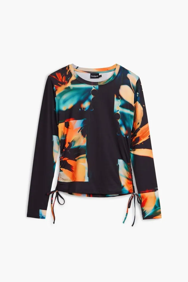 Women Tshirts Desigual Floral Tshirt