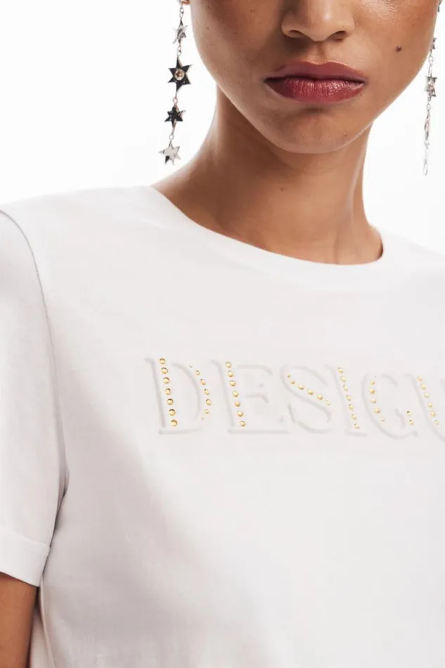 Women Tshirts Desigual Logo Tshirt