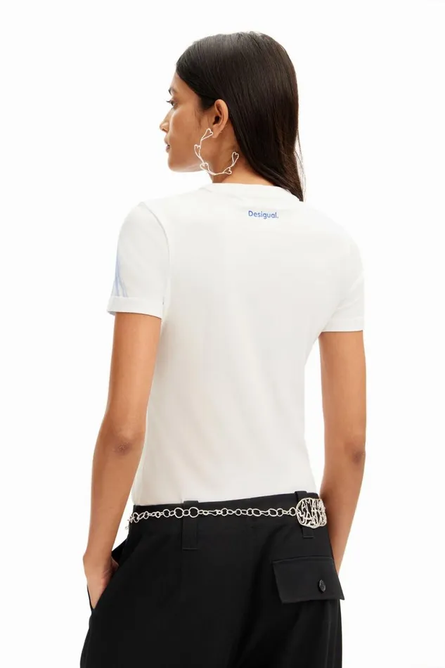 Women Tshirts Desigual Mediterranean Landscape Tshirt