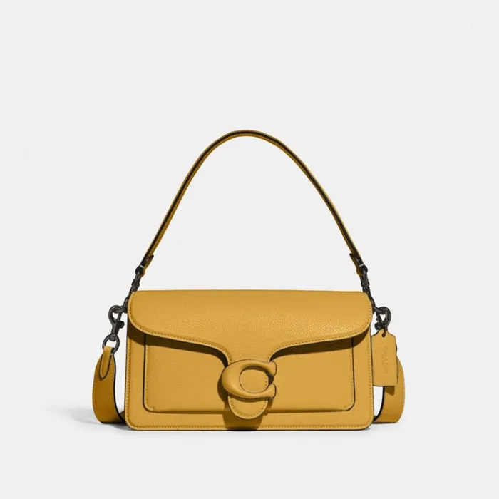 Women Tabby Shoulder Bag 26 Pewteryellow Gold Coach Shoulder Bags and Hobos